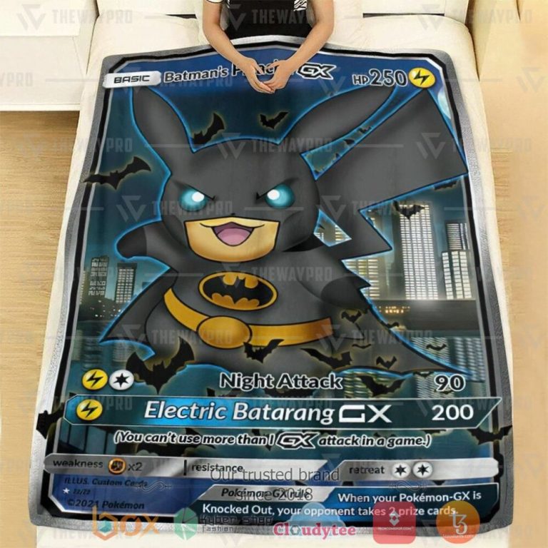 Anime-Pkm-BatmanS-Pikachu-Custom-Soft-Blanket-1