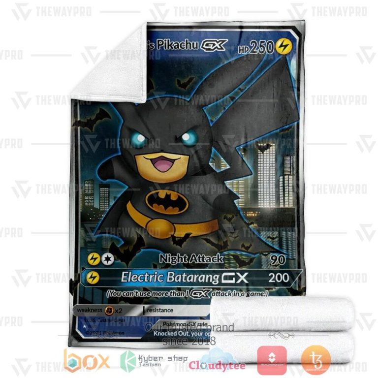 Anime-Pkm-BatmanS-Pikachu-Custom-Soft-Blanket-2