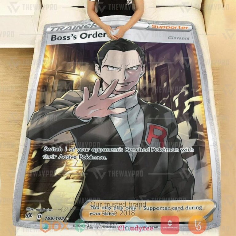 Anime-Pkm-BossS-Orders-Trainer-Custom-Soft-Blanket-1