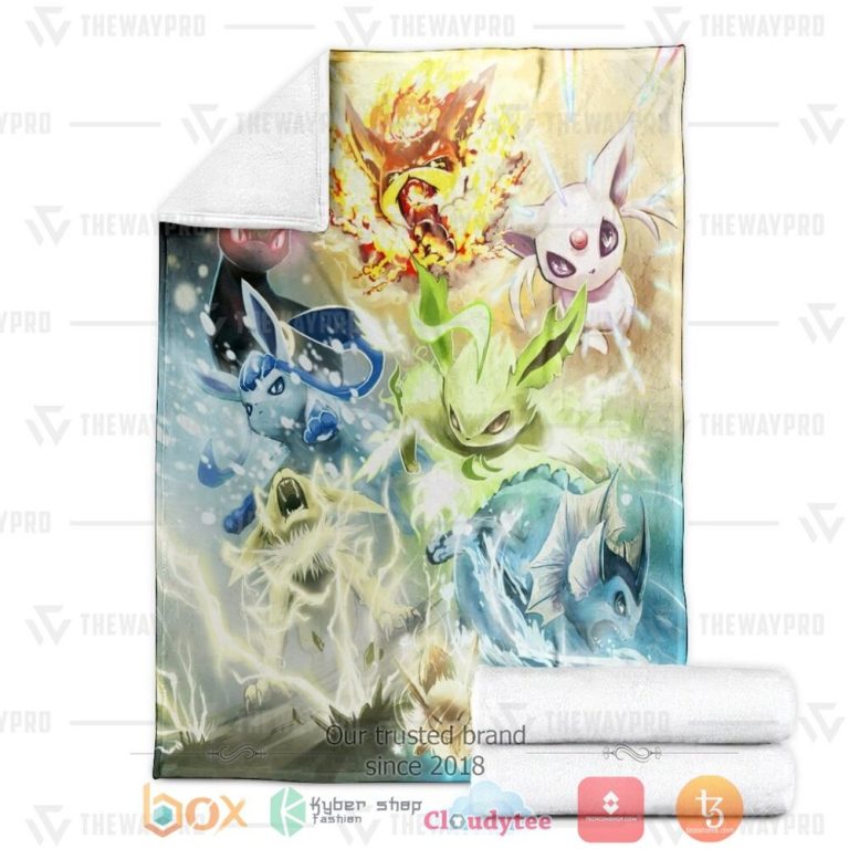 Anime-Pkm-Eevee-Evolution-Custom-Soft-Blanket-2