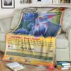 Anime Pkm Gliscor Lv X Legends Awakened Custom Soft Blanket