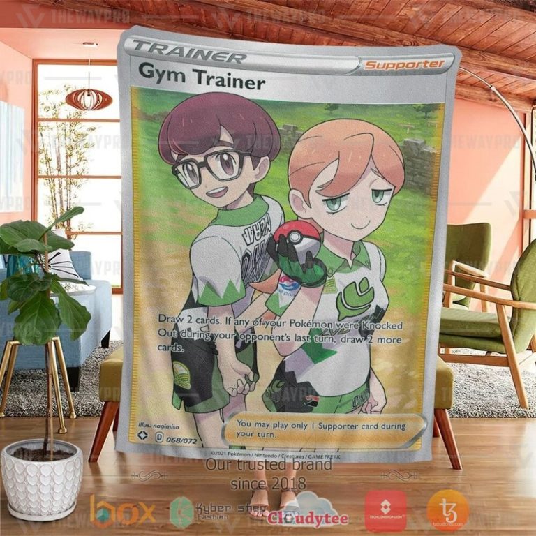 Anime-Pkm-Gym-Trainer-Custom-Soft-Blanket-3