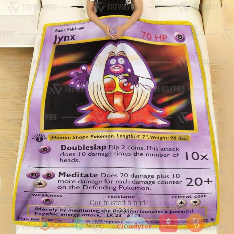 Anime-Pkm-Jynx-Base-Set-Custom-Soft-Blanket-2