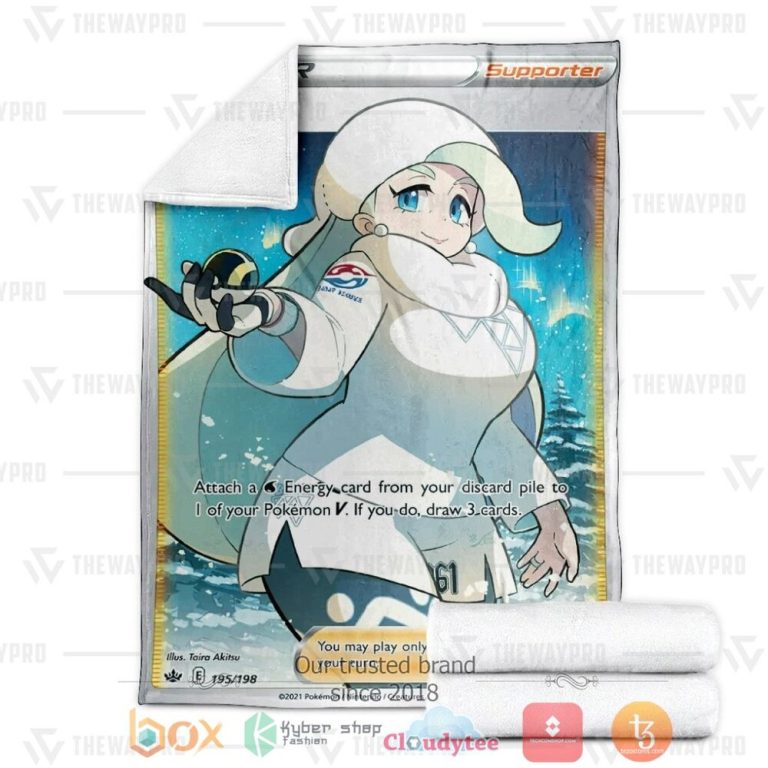 Anime-Pkm-Melony-Trainer-Custom-Soft-Blanket-2