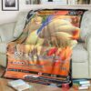 Anime Pkm Ninetales V Rebel Clash Custom Soft Blanket