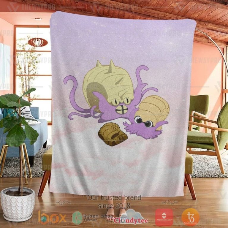 Anime-Pkm-Omanyte-Custom-Soft-Blanket-3