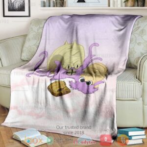 Anime Pkm Omanyte Custom Soft Blanket