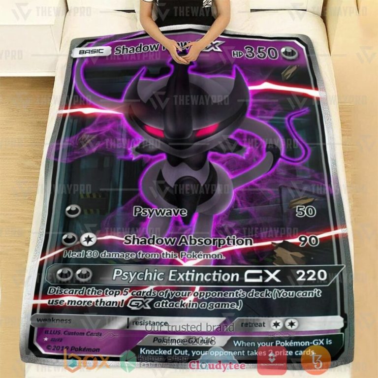 Anime-Pkm-Shadow-Armor-Mew-Gx-Custom-Soft-Blanket-1