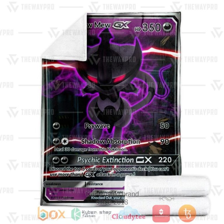 Anime-Pkm-Shadow-Armor-Mew-Gx-Custom-Soft-Blanket-2