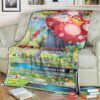 Anime Pkm Vileplume Gx Cosmic Eclipse Custom Soft Blanket