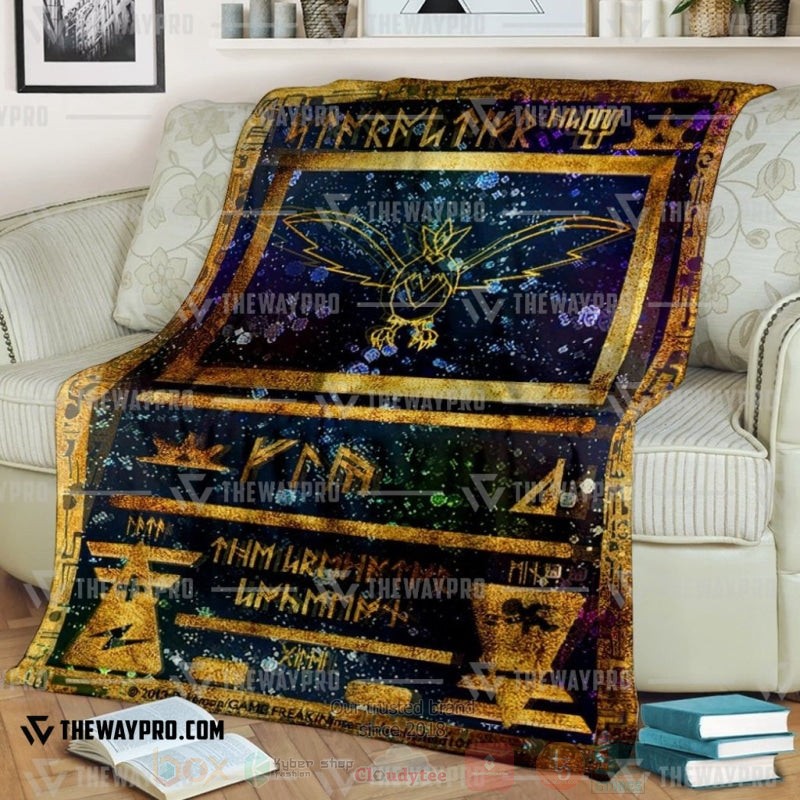 Anime Pokemon Ancient Staraptor Blanket Anime Pokemon Ancient Staraptor Blanket