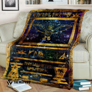 Anime Pokemon Ancient Staraptor Custom Soft Blanket