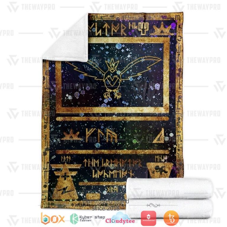Anime-Pokemon-Ancient-Staraptor-Soft-Blanket-2