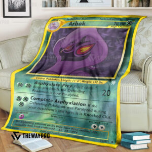 Anime Pokemon Arbok Blanket