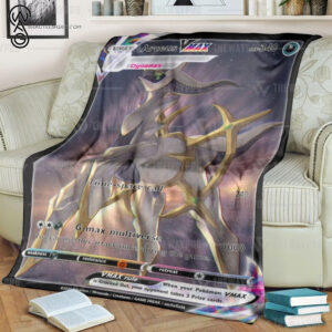 Anime Pokemon Arceus Vmax Full Printing Blanket