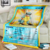 Anime Pokemon Ashs Squirtle Full Printing Blanket