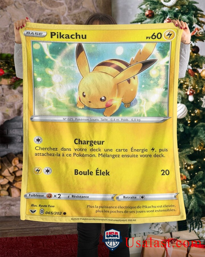 Anime Pokemon Base Pikachu Blanket Anime Pokemon Base Pikachu Blanket