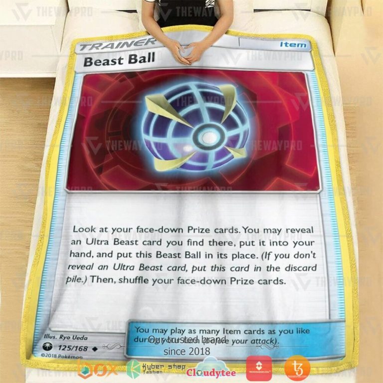 Anime-Pokemon-Beast-Ball-Trainer-Soft-Blanket-1