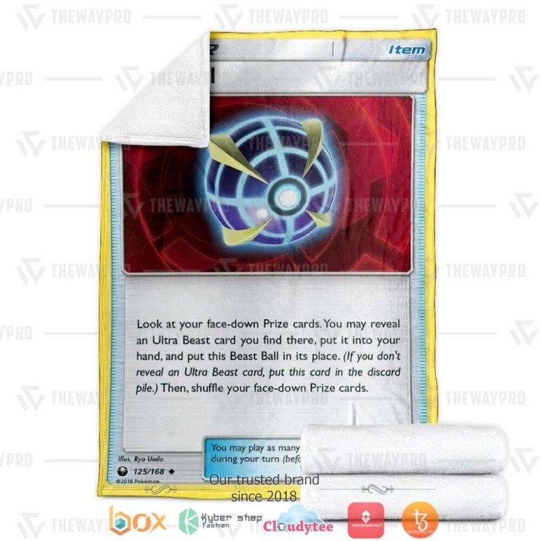 Anime-Pokemon-Beast-Ball-Trainer-Soft-Blanket-2