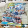 Anime Pokemon Blastoise Piplup Gx Cosmic Eclipse Soft Blanket 2