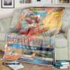 Anime Pokemon Blaziken Gx Blanket 2