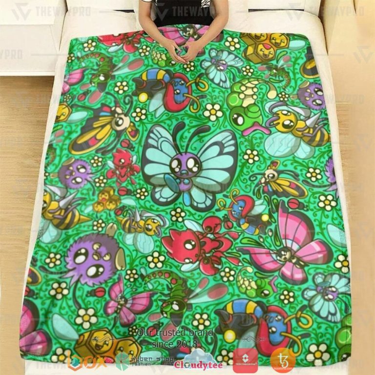 Anime-Pokemon-Bug-Soft-Blanket-1
