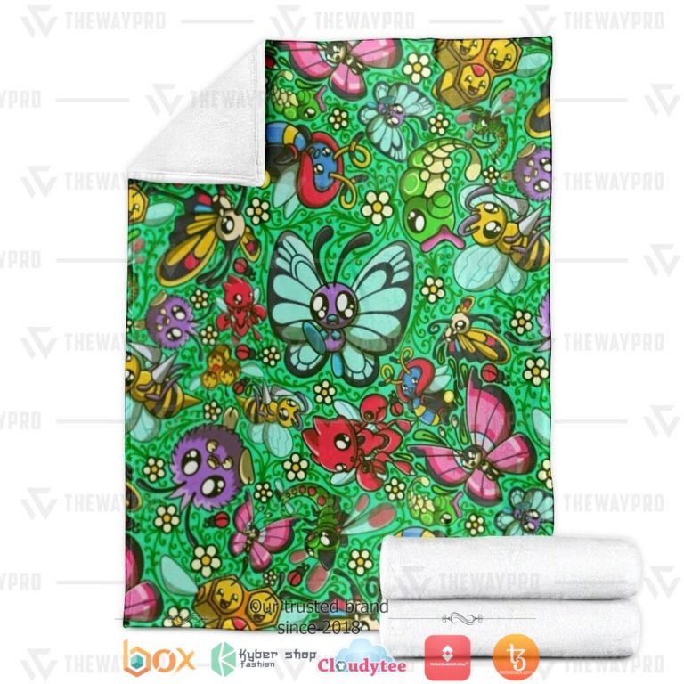 Anime-Pokemon-Bug-Soft-Blanket-2