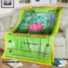 Anime Pokemon Bulbasaur I Choose You Soft Blanket