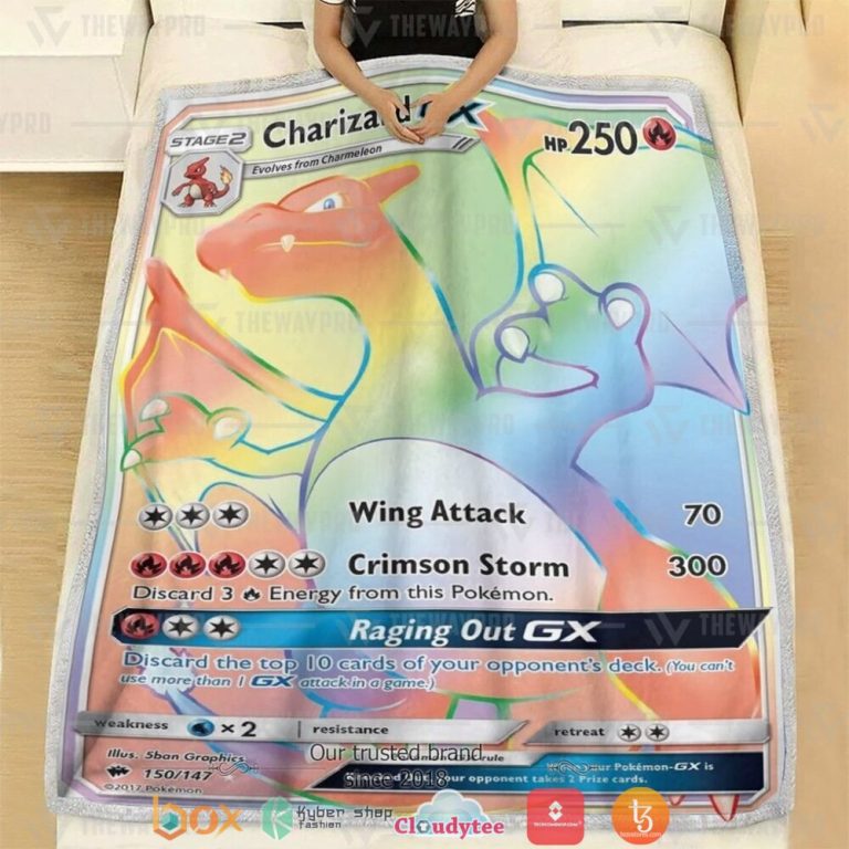 Anime-Pokemon-Charizard-Gx-Soft-Blanket-1-1