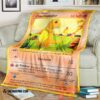 Anime Pokemon Charmander Base Set Soft Blanket 2