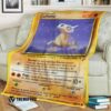 Anime Pokemon Cubone Custom Soft Blanket