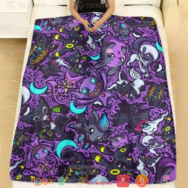 Anime-Pokemon-Dark-Soft-Blanket-1