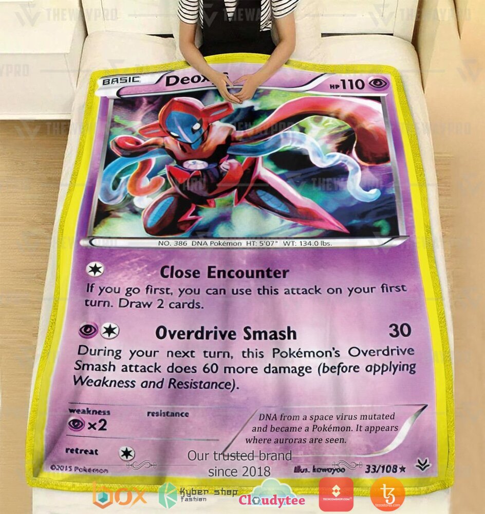 Anime-Pokemon-Deoxys-Cosplay-Soft-Blanket-1