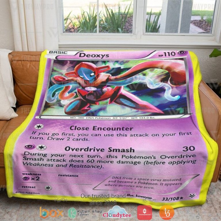 Anime-Pokemon-Deoxys-Cosplay-Soft-Blanket-3