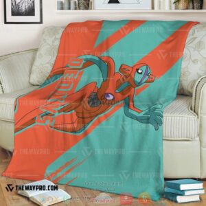Anime Pokemon Deoxys Soft Blanket