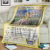 Anime Pokemon Detective Pikachu Custom Soft Blanket