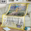 Anime Pokemon Detective Pikachu Full Print Soft Blanket