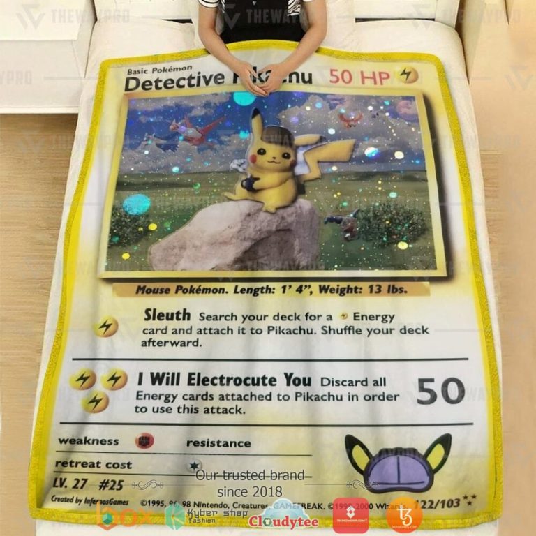 Anime-Pokemon-Detective-Pikachu-Soft-Blanket-1