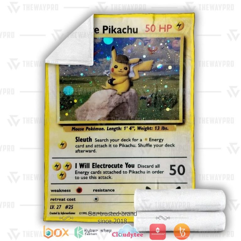 Anime-Pokemon-Detective-Pikachu-Soft-Blanket-2