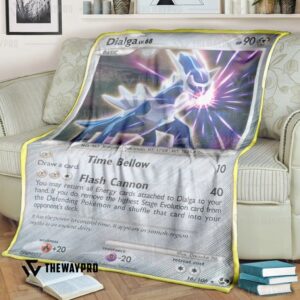 Anime Pokemon Dialga Great Encounters Blanket