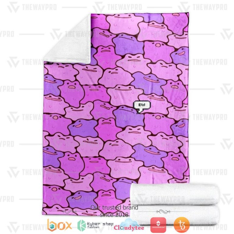 Anime-Pokemon-Ditto-Soft-Blanket-3