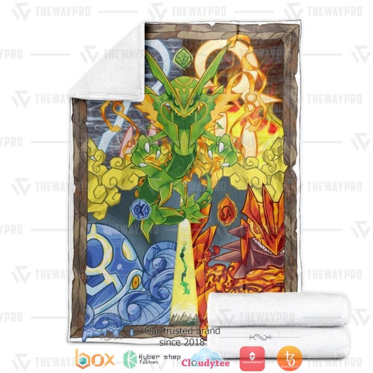 Anime-Pokemon-DragonS-Ascent-M-Rayquaza-P-Groudon-Pkyogre-Soft-Blanket-2