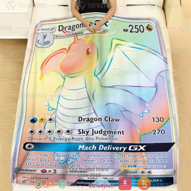 Anime-Pokemon-Dragonite-Gx-Match-Delivery-Rainbow-Soft-Blanket-1