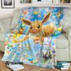 Anime Pokemon Eevee Evolution Blanket