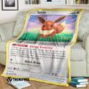 Anime Pokemon Eevee Sun Moon Blanket