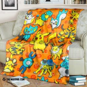 Anime Pokemon Electric Blanket