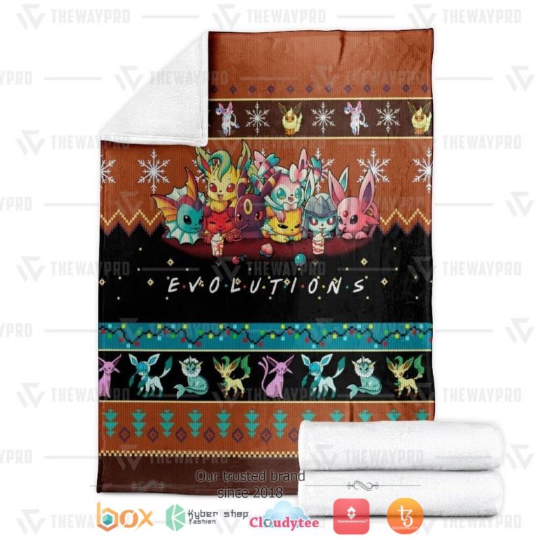 Anime-Pokemon-Evolutions-Soft-Blanket-2