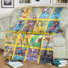 Anime Pokemon Ex Cards Version 3 Blanket
