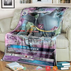 Anime Pokemon Faiths Banette Soft Blanket