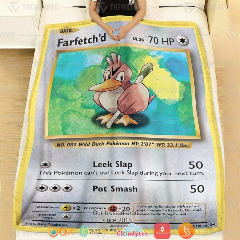 Anime-Pokemon-FarfetchD-Evolutions-Soft-Blanket-2